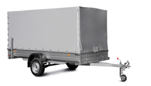 Прицеп с алюминиевыми бортами и тентом 150 см МЗСА 817717.032