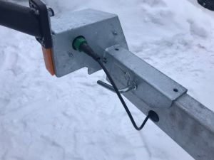 Жгут электропроводка прицепа МЗСА 81771Е исп 101 и 103, правый с байонетом (габ.длина 5,5м)