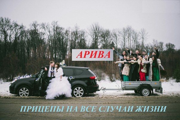 Компания "АРИВА" на свадьбе