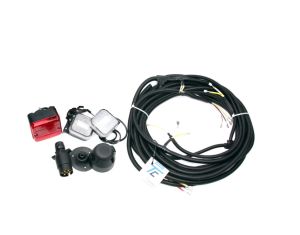 Жгут проводов для прицепа с кузовом длинной до 2,5м TRAILERCOM B1 Standard, в комплекте вилка, розетка, габаритные фонари