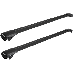 Багажник в сборе на обычный рейлинг, крыловидная дуга  (3)