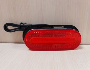 Фонарь габаритный прицепа FT-070 C LED, красный, 12-36V FRISTOM