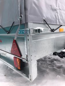 Стойка борта прицепа МЗСА 817700.002, задняя правая