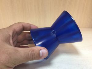 Ролик носовой прицепа L 95 D 87 54 14.5 мм PVC синий KNOTT ОРИГИНАЛ