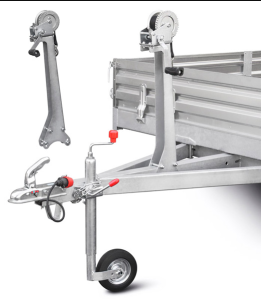 Лебёдка для прицепа ручная с кронштейном МЗСА 817718.012, 817719.012, 817735.012, 817736.012, 831132.111, 831133.111, 831134.111 (арт 8879)