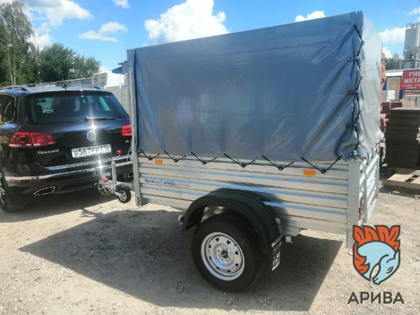 Прицеп для легкового автомобиля с тентом 128 см МЗСА 817710.024