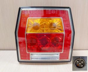 Фонарь задний на прицеп FT-122 T LED с освещ.ном.знака байонет BAJONET