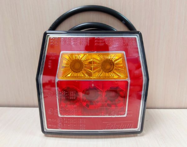 Фонарь задний на прицеп FT-122 LED МЗСА, провод 1м