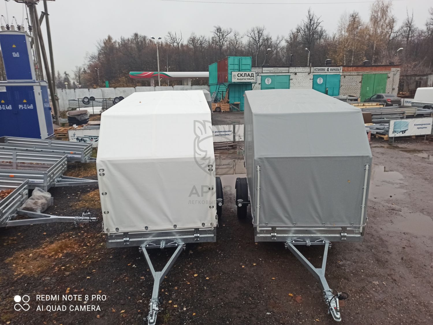 Прицеп МЗСА 817711.012 с ЕВРО тентом