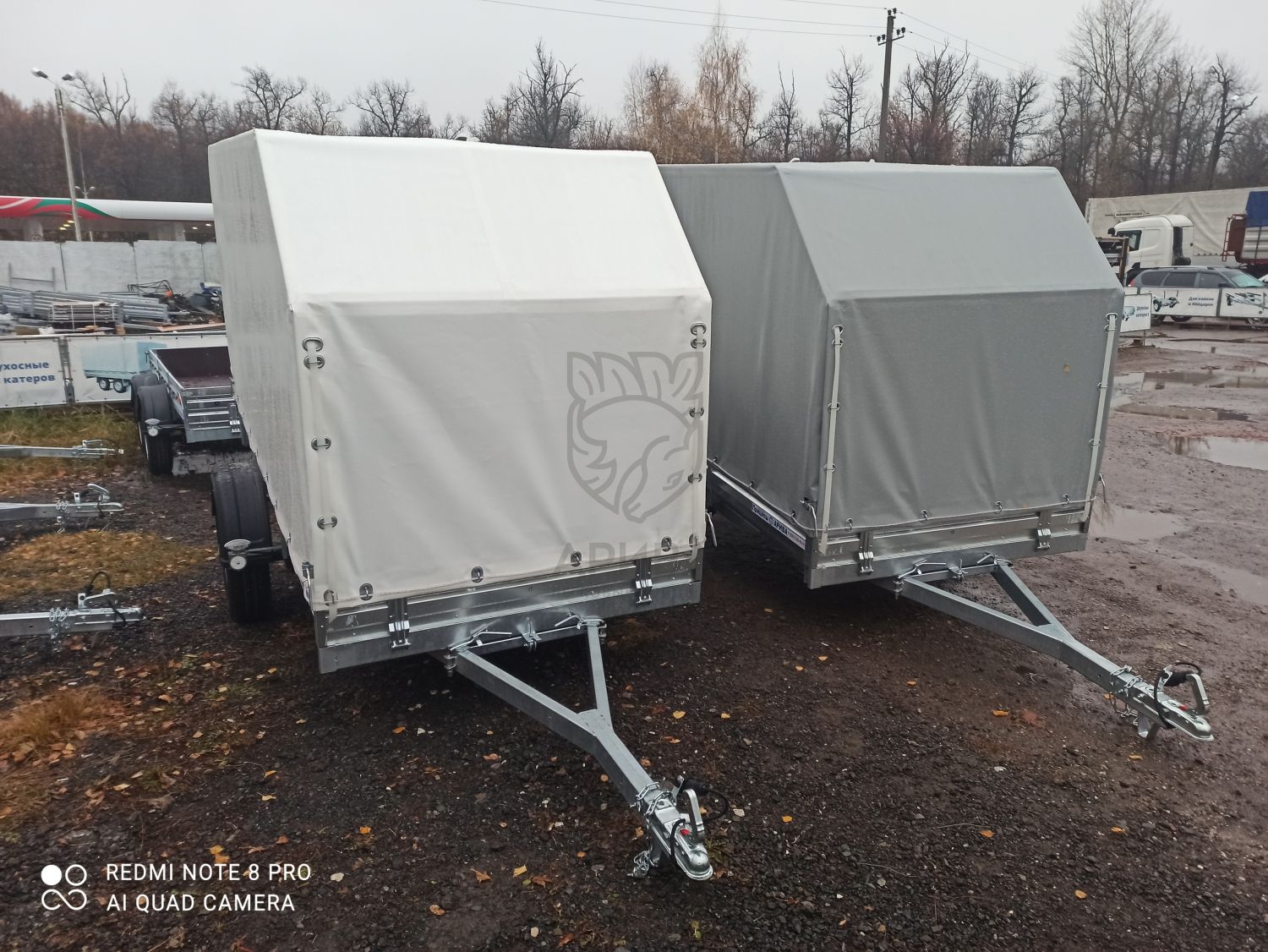 Прицеп МЗСА 817711.012 с ЕВРО тентом