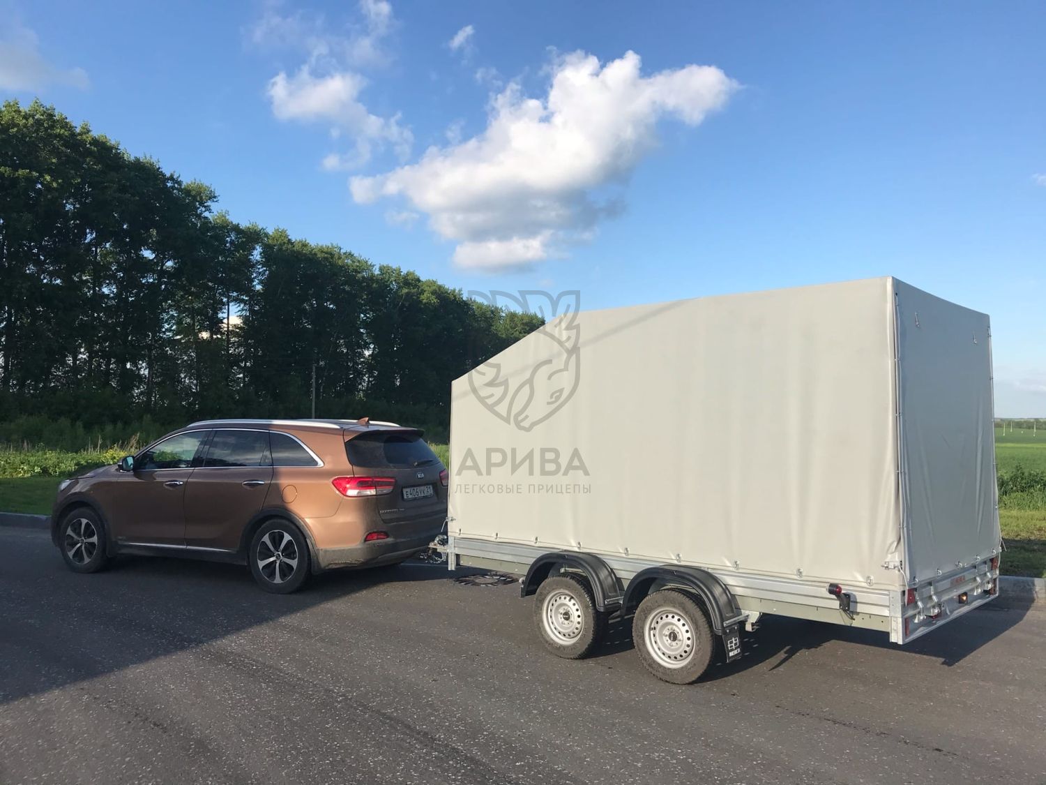 Прицеп для багги МЗСА 817736.012