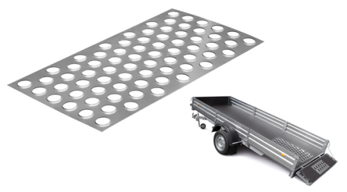 Лист с просечкой на пол прицепа 930 МЗСА 8536.0002