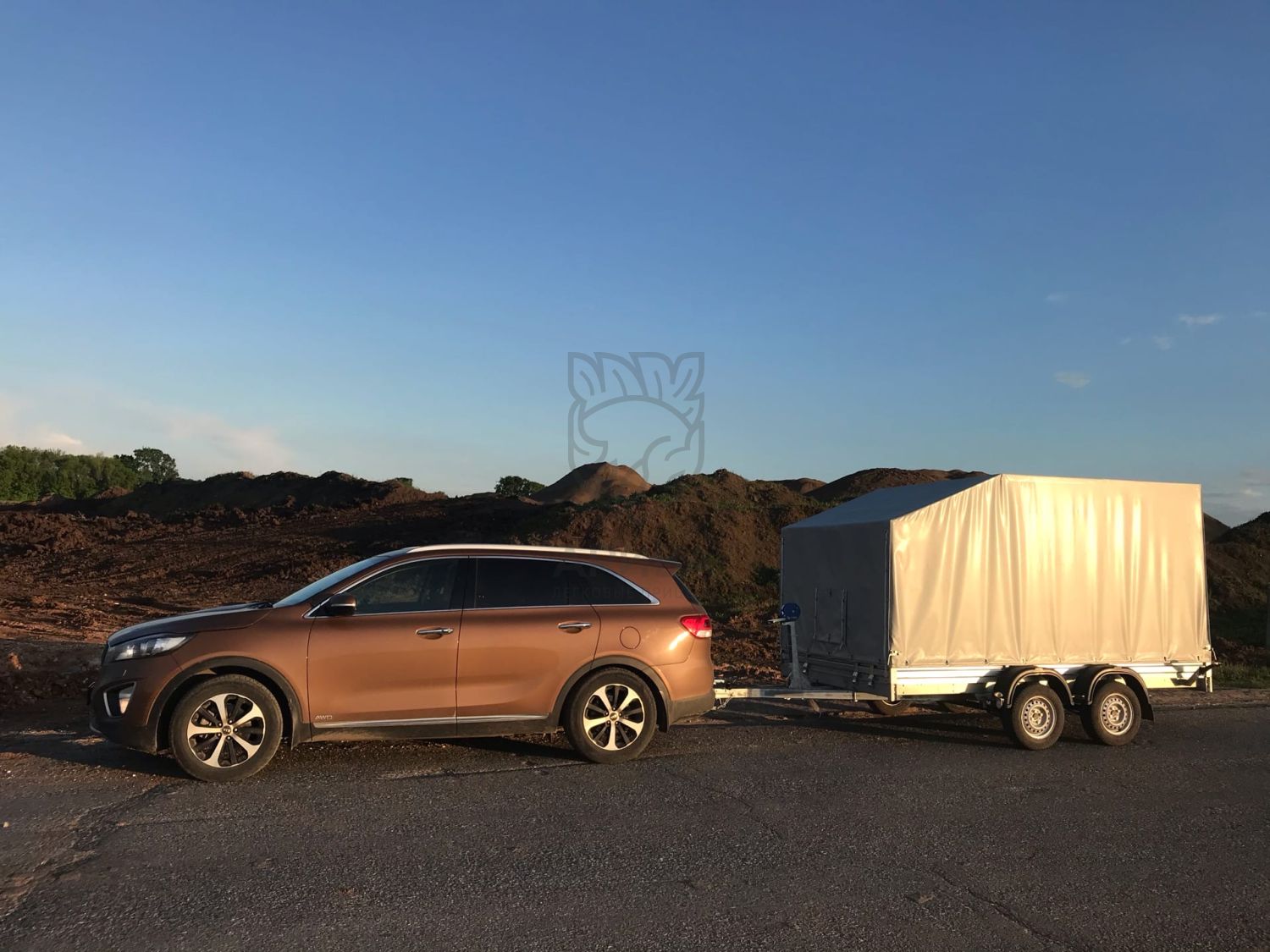 Прицеп для багги МЗСА 817736.012