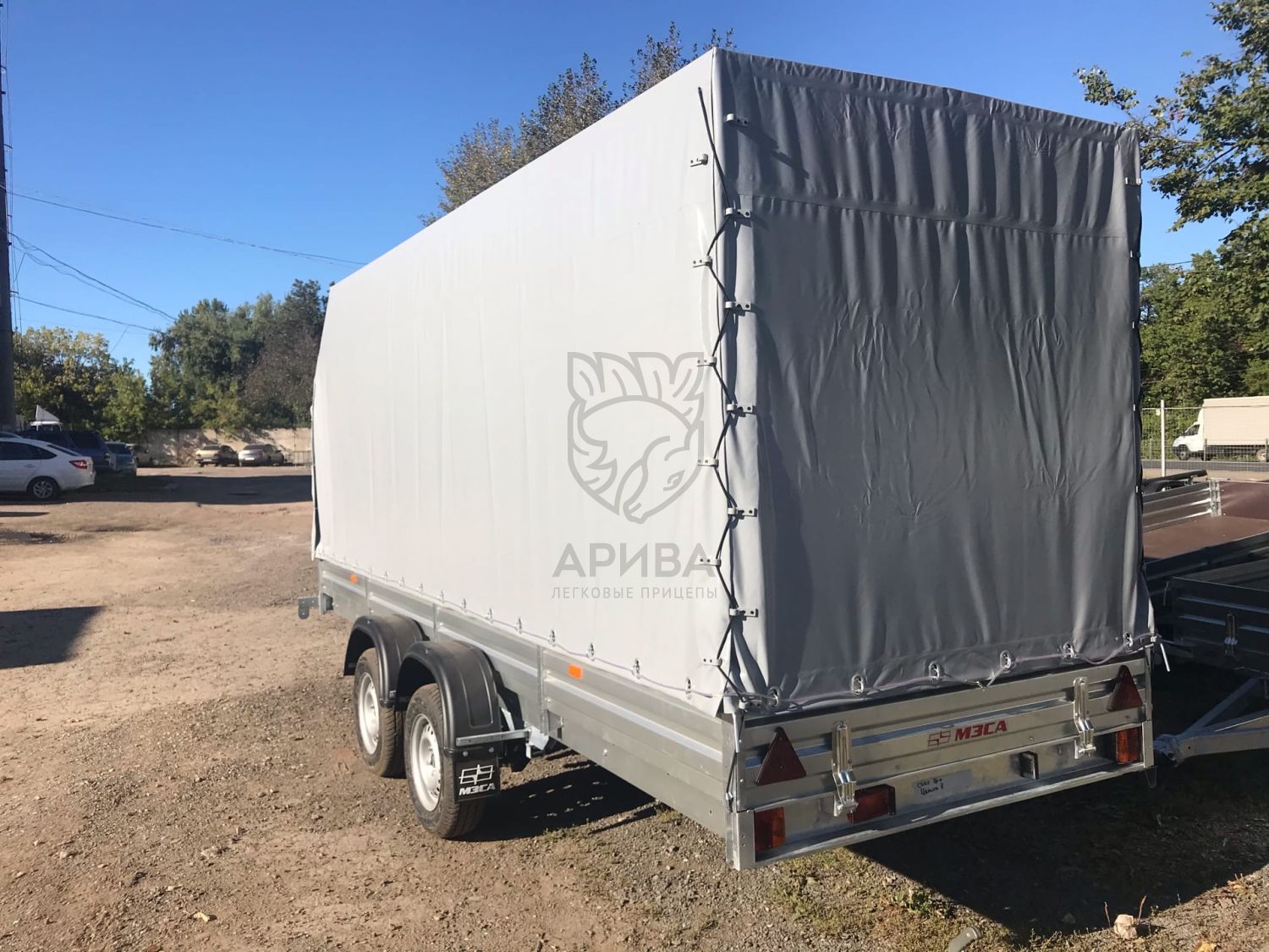 Прицеп МЗСА 817735.012 с тентом ЕВРО стандарт