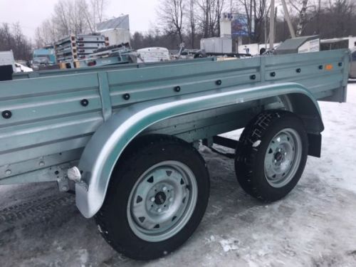 Крыло для прицепа тандем оцинкованное 1550х375х220 4040 KNOTT ОРИГИНАЛ