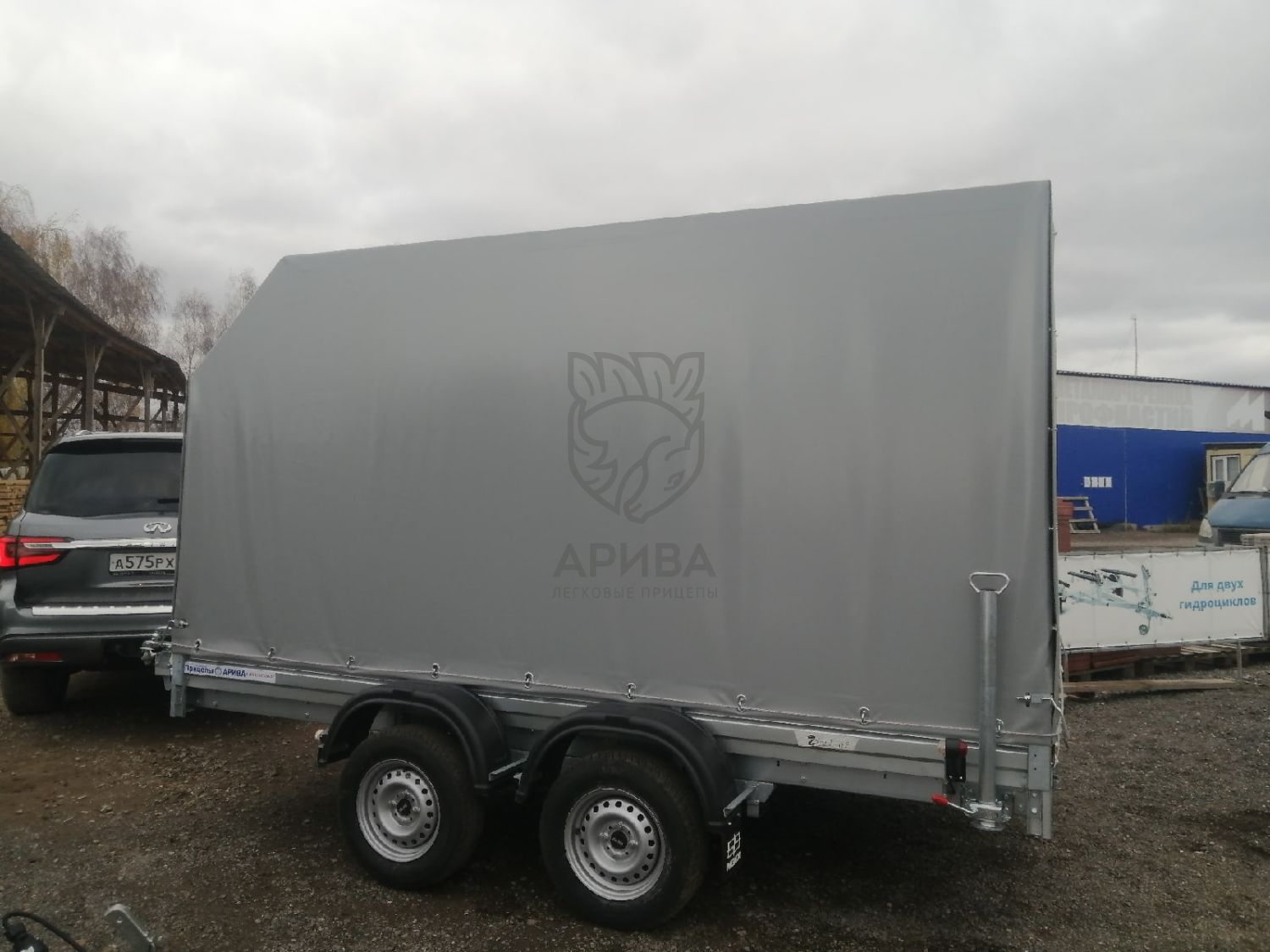 Прицеп МЗСА 817736.012 с ЕВРО тентом