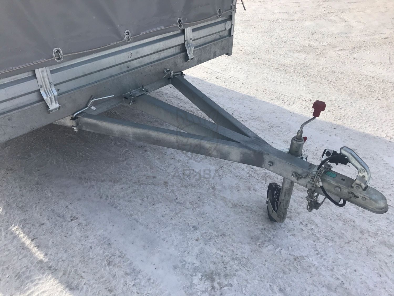 Прицеп МЗСА 817719.012 с ЕВРО тентом и верхней погрузкой