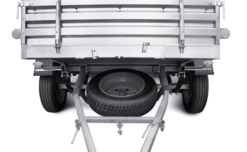 Держатель запасного колеса прицепа МЗСА 3105.0008 (на бортовой прицеп пластина)