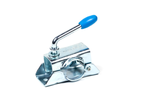 Хомут опорного колеса прицепа 48мм TRAILERCOM B (ручка 120 мм)