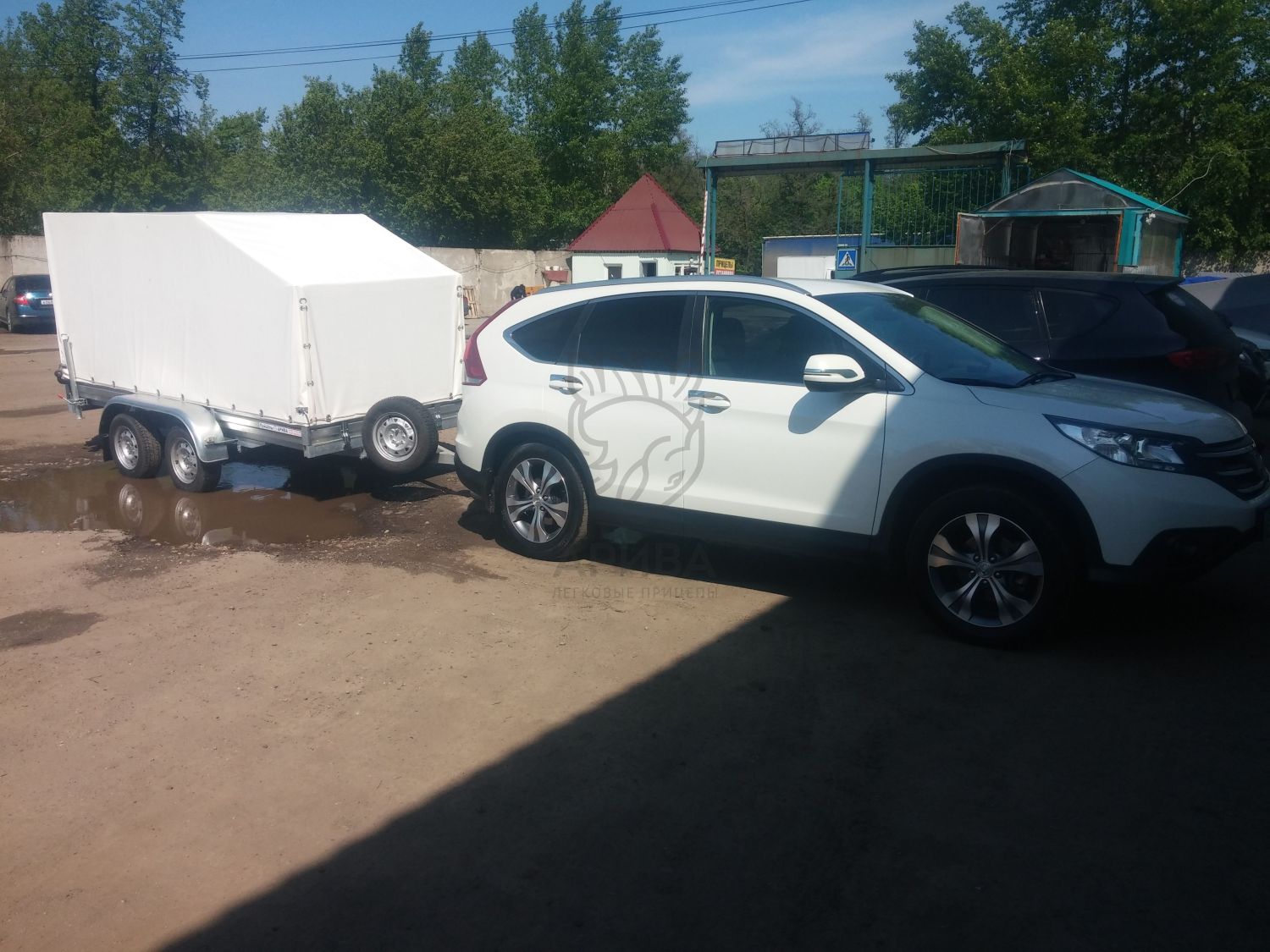 Подготовка прицепа для работы в Казахстане