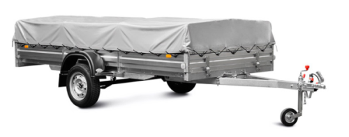 Прицеп для УАЗ с тентом 50 см МЗСА 817717.025