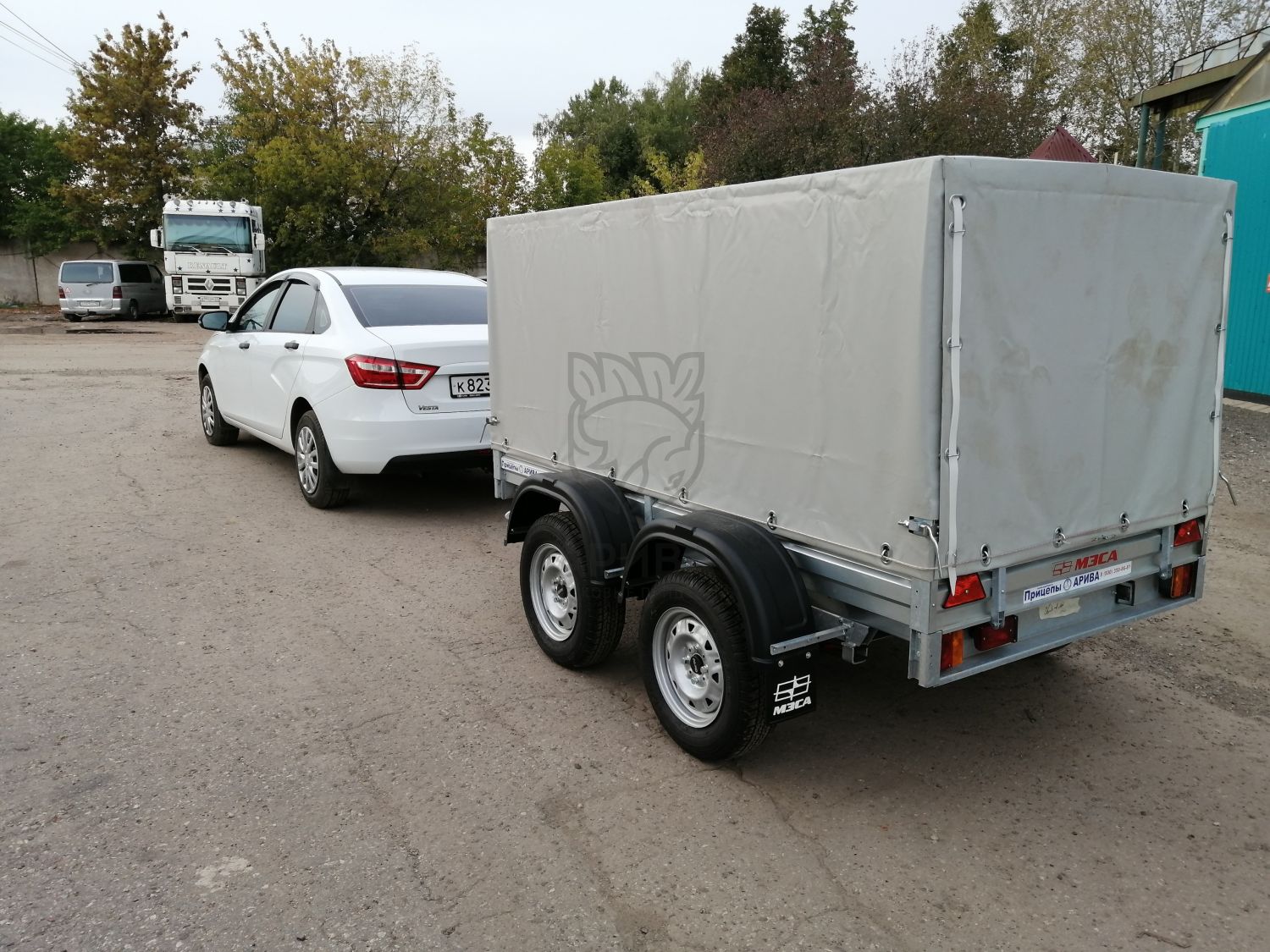 МЗСА 817730.012 ЕВРО тентом серый