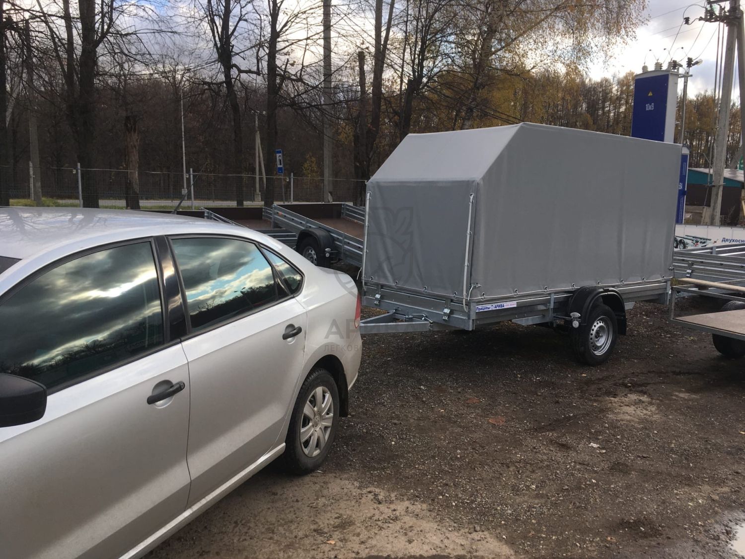 Прицеп МЗСА 817711.012 с ЕВРО тентом