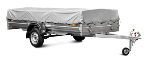 Прицеп для автомобиля с тентом 50 см МЗСА 817703.022