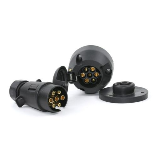 Вилка TM3050 + Розетка TM3005 Комплект TRAILERCOM 7pin 12V