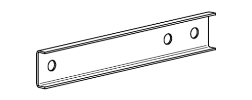 Планка крепления брызговика прицепа