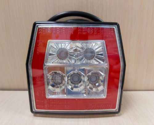 Фонарь задний на прицеп FT-120 LED 3-позиционный (прозрачный) FRISTOM