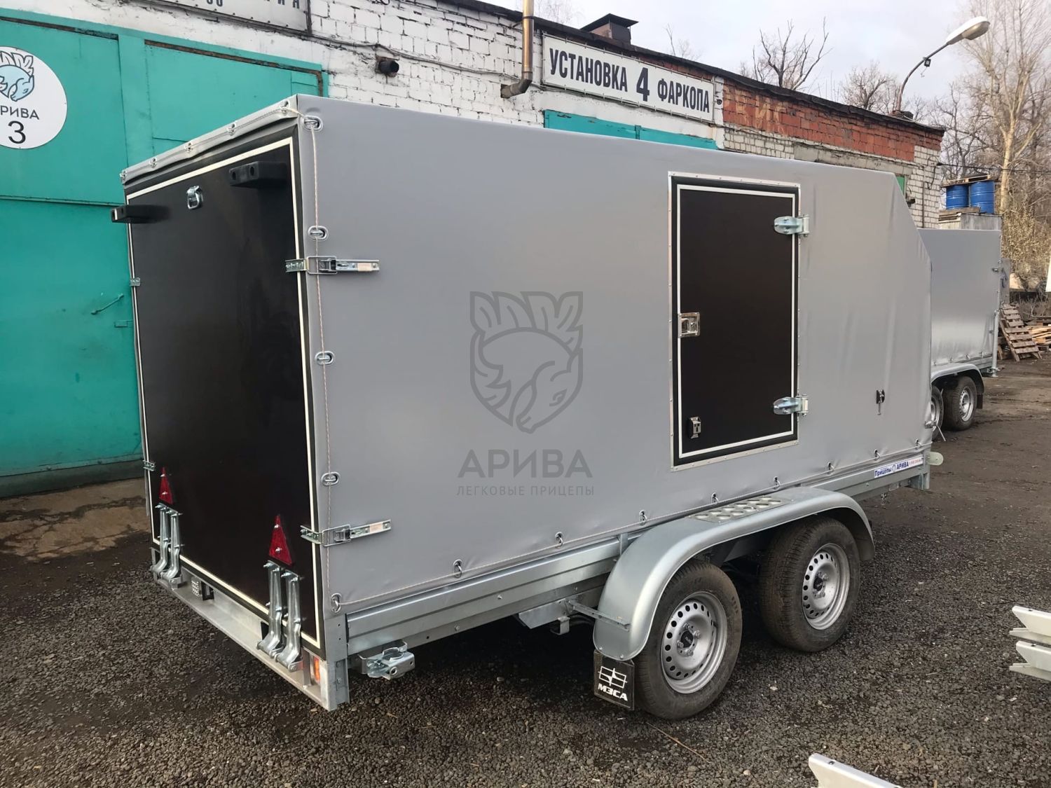 Прицеп двухосный для легкового автомобиля