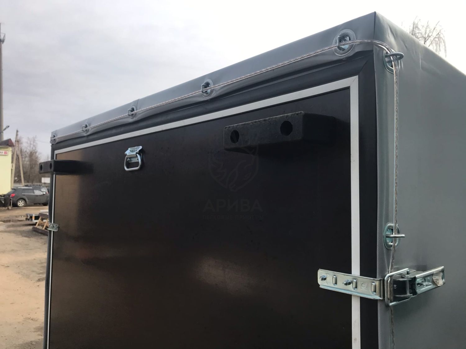 Прицеп двухосный для легкового автомобиля