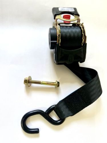 Стяжной ремень самозатягивающийся крепления груза 50 мм–2,7 м, разрывная нагрузка 1500 кг, крюк-болт