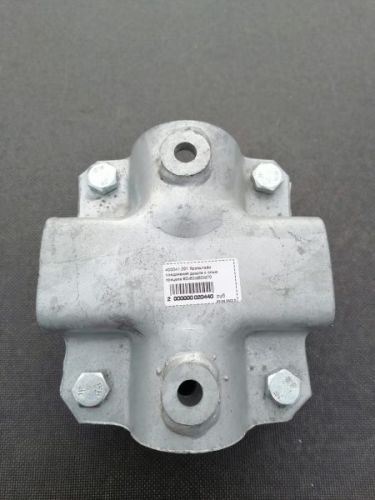 Кронштейн соединения дышла с осью прицепа 60х60 d60 d70 KNOTT ОРИГИНАЛ