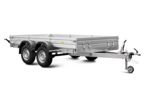 Тормозной прицеп МЗСА В 3520-2.25 исп.221 (832134.221) с алюминиевыми бортами