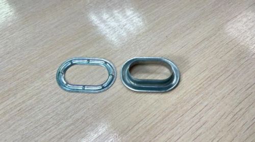 Люверс тента прицепа овальный d 42х22 мм (в комплекте с ответной частью)