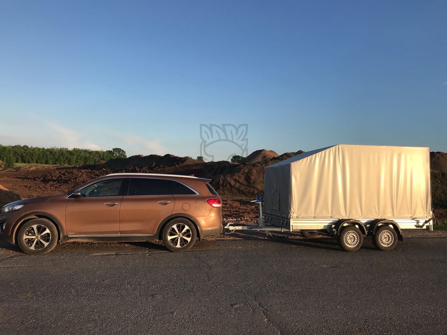 Прицеп для багги МЗСА 817736.012