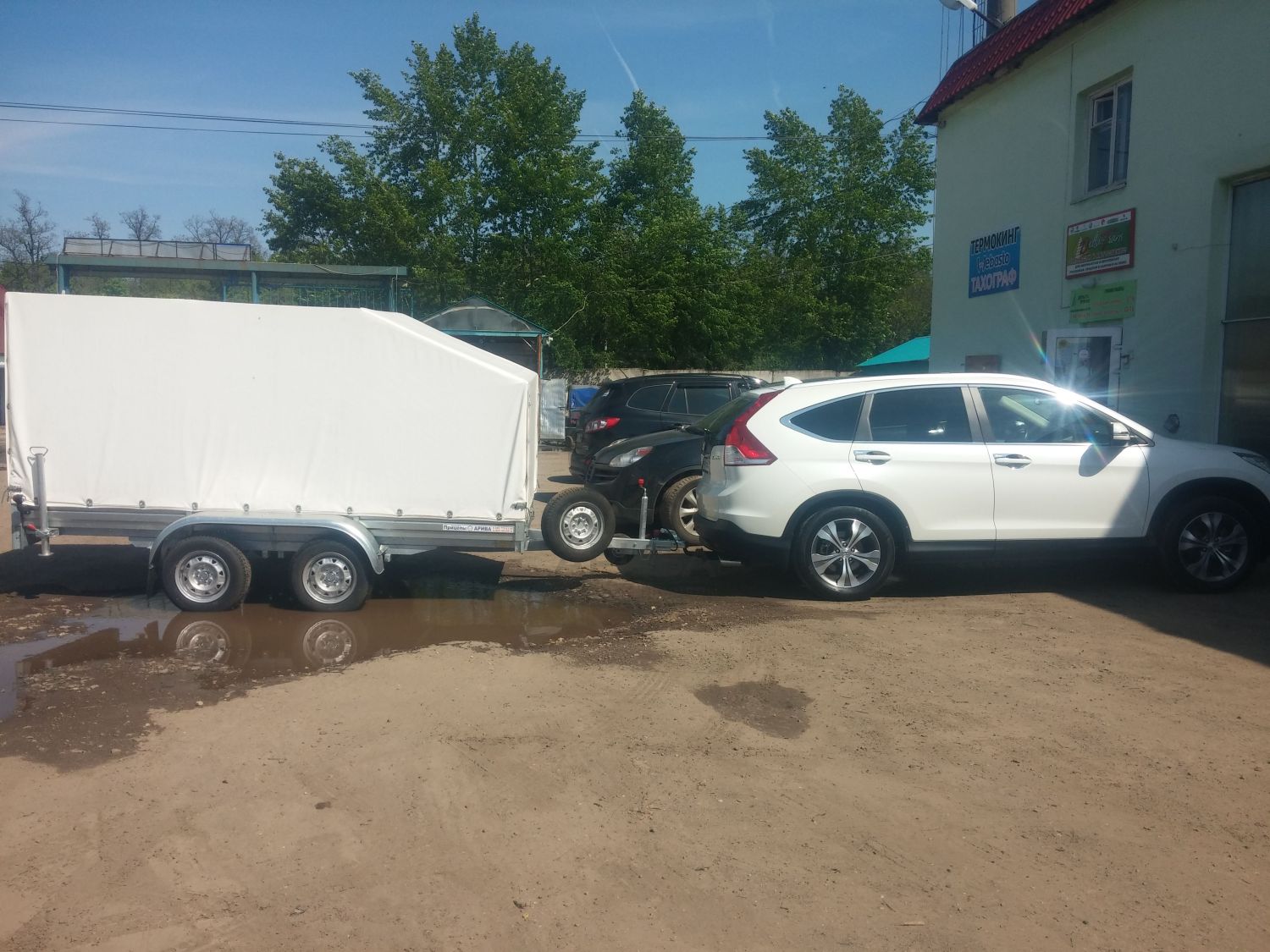 Подготовка прицепа для работы в Казахстане