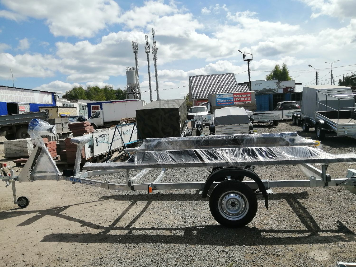 Прицеп для лодки Братан МЗСА 81771Е.101