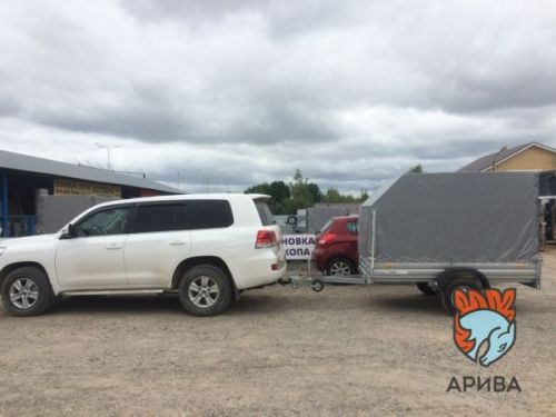 Прицеп для квадроцикла с тентом АЭРО 150 см МЗСА 817702.022