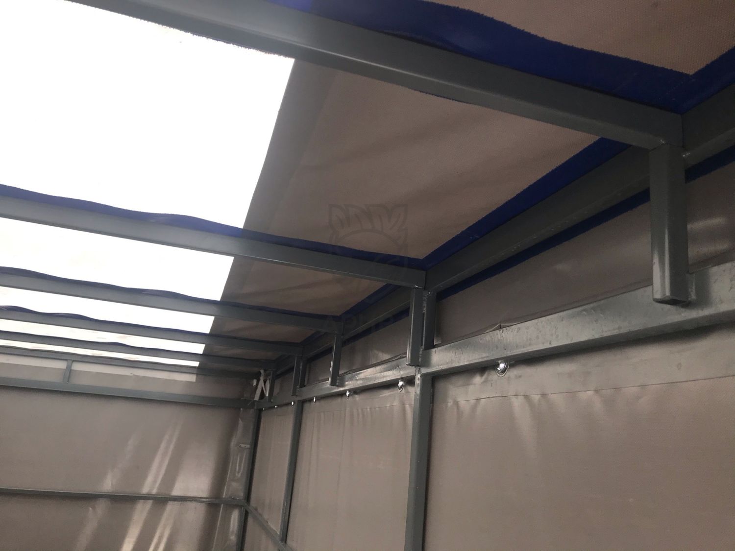 Прицеп МЗСА 817719.012 с ЕВРО тентом и верхней погрузкой