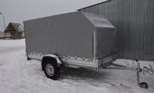 Внедорожный прицеп с тентом АЭРО 150 см МЗСА 817711.025