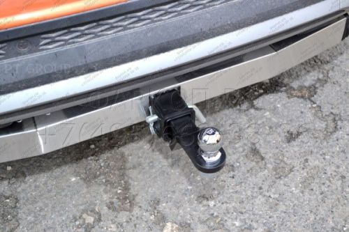 Фаркоп Фольксваген (Volkswagen) Taos 2021-. С нержавеющей накладкой (11)