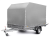 Прицеп для легкового автомобиля с тентом АЭРО 180 см МЗСА 817719.022 (Нужна установка скоб!!!)