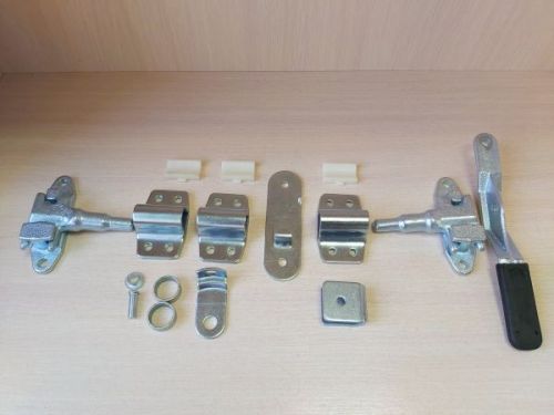 Замок для ворот прицепа штанговый d 22мм наружный (прямая ручка)