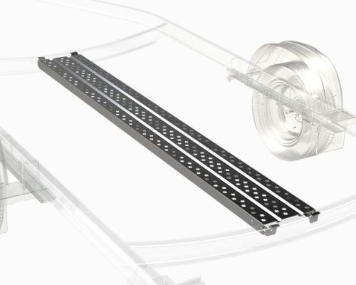 Трап для прицепа 1700мм ПРАКТИК ПРО МЗСА 81771D.101, 81771G.011, 81773G.011 оцинкованный длинная секция - Задний