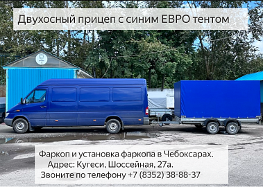 Двухосный прицеп МЗСА 817732 с воротами. ЕВРО тент. Смотреть видео