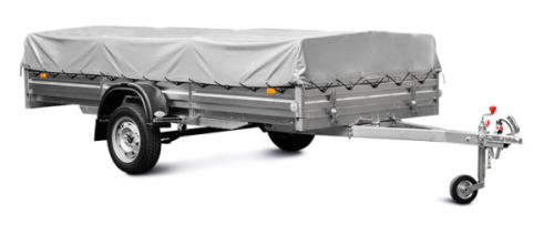 Прицеп самосвал с тентом 50 см МЗСА 817711.022