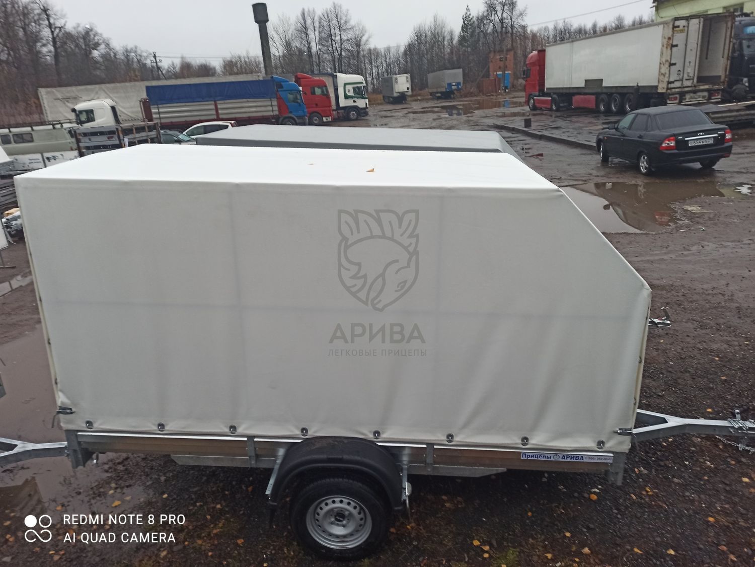 Прицеп МЗСА 817711.012 с ЕВРО тентом